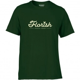 Forest Green Gildan Performance Custom Adult 5 oz. Shirt - Men's
