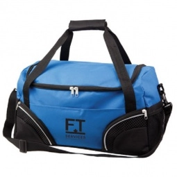 Blue All Purpose Sports Custom Duffle Bag - 19"