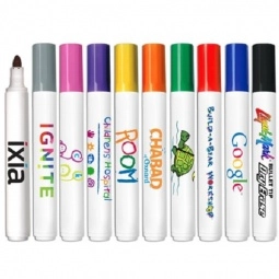 Full Color Bullet Tip Dry Erase Promotional Markers