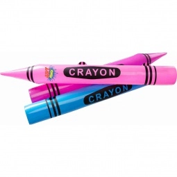 Assorted Promotional Inflatable Crayon - 46"