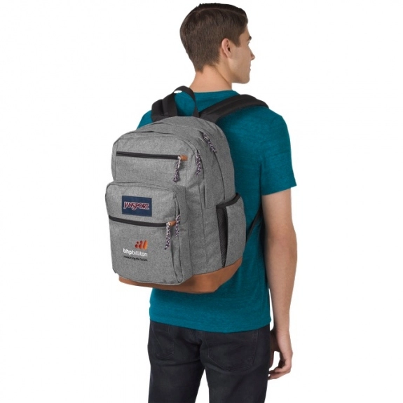 In Use - JanSport Cool Student Branded Computer Backpack - 15"
