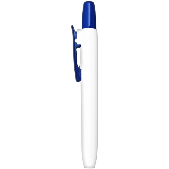 Blue Retractable Dry Erase Promotional Marker