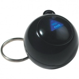 Back Decision Maker Novelty Custom Keychain Backside