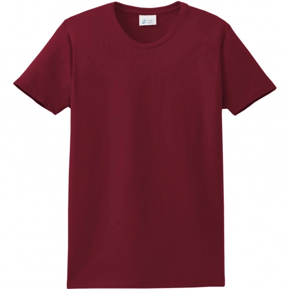 Cardinal Port & Company Essential Logo T-Shirt - Women's - Dark Colors