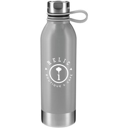 Gray - Perth Promotional Stainless Sports Bottle - 25 oz.
