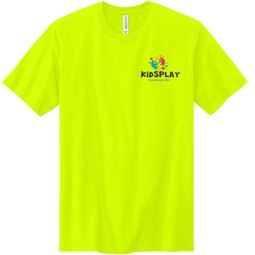 Safety Green Volunteer Knitwear All-American Logo T-Shirt - Colors