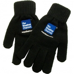 Black Acrylic Custom Gloves