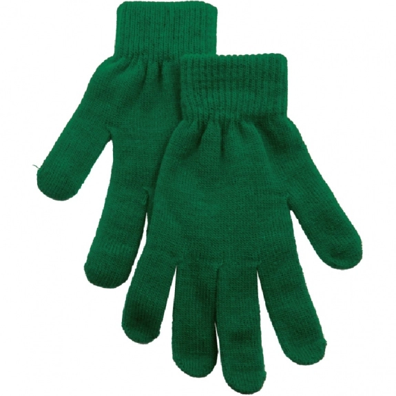 Green Acrylic Custom Gloves