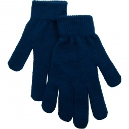 Navy Blue Acrylic Custom Gloves