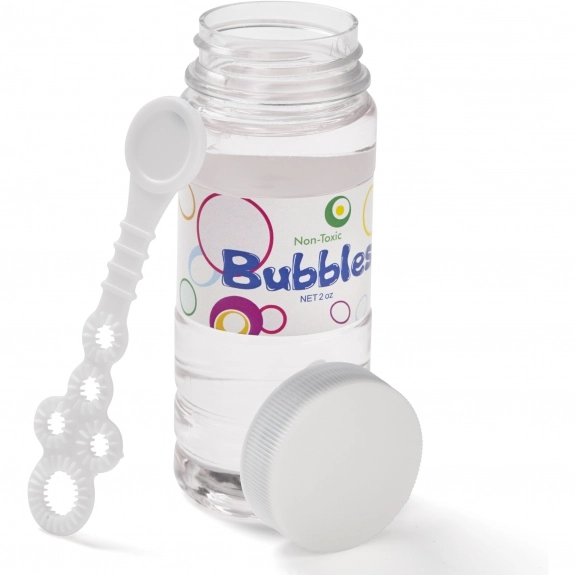 Clear - Full Color Promotional Bubbles - 4 oz.