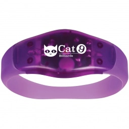 Purple Wristband Safety Custom Lights