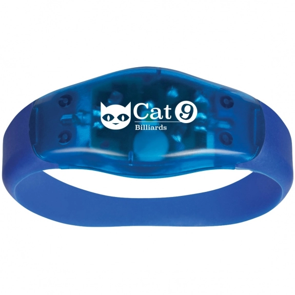 Blue Wristband Safety Custom Lights