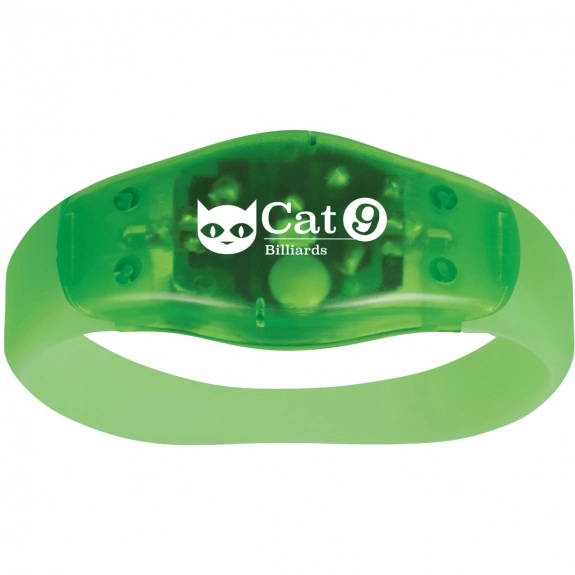 Green Wristband Safety Custom Lights
