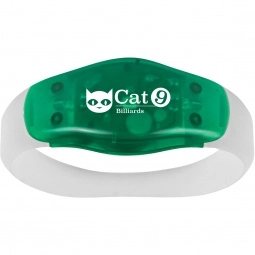 Clear Green Wristband Safety Custom Lights