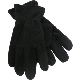 Black Fleece Winter Custom Gloves