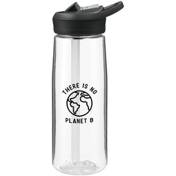 Clear CamelBak Eddy+ Tritan Renew Custom Water Bottle - 25 oz.