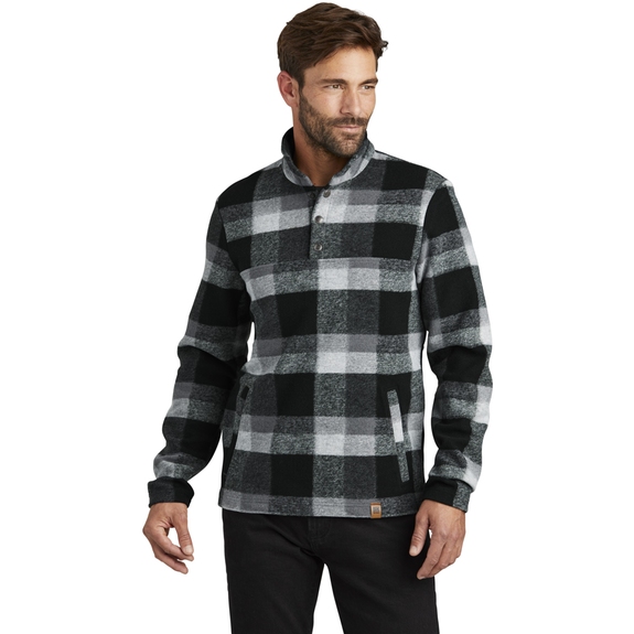 Front - Russell Outdoors&#53; Basin Snap Custom Pullover - Men's