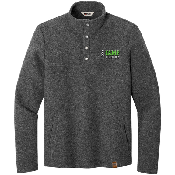 Graphite Heather - Russell Outdoors&#53; Basin Snap Custom Pullover - Men's