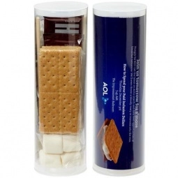 Full Color S'Mores Promotional Snacks Kit - Small
