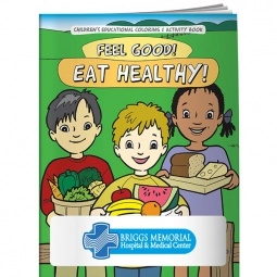 Multi Promo Coloring Book - Feel Good & Eat Healthy