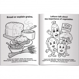 Inside - Promo Coloring Book - Feel Good & Eat Healthy