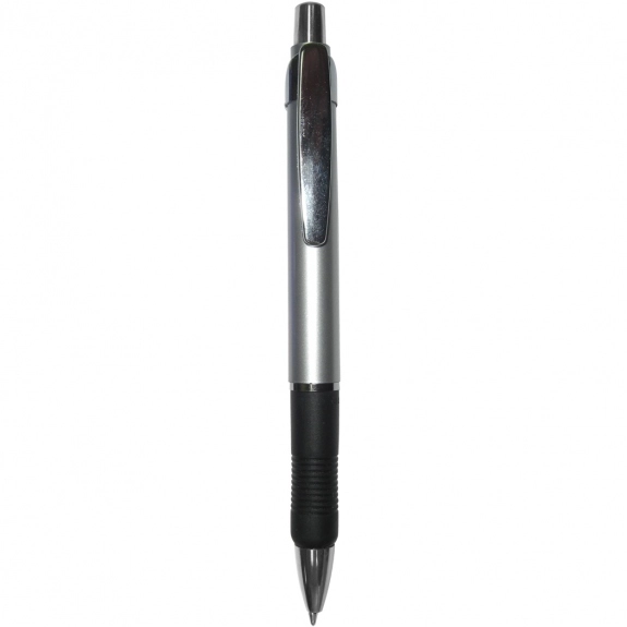 Silver Tracker Retractable Gel Promotional Pen