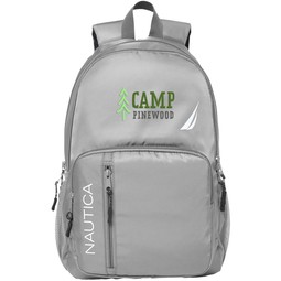 Graphite - Nautica Hold Fast Branded Logo Backpack