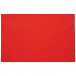 Red Vinyl Underarm Custom Document Envelope