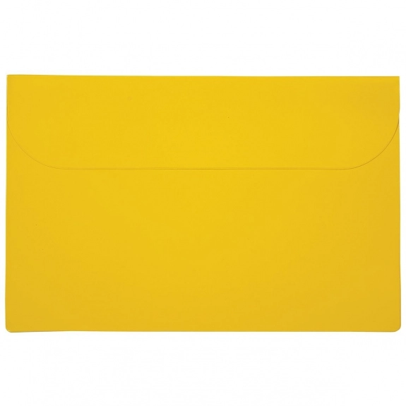 Yellow Vinyl Underarm Custom Document Envelope