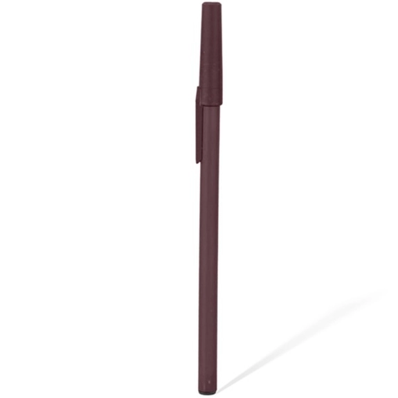Burgundy Stick Custom Imprinted Pen