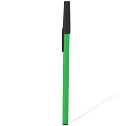 Green / black Stick Custom Imprinted Pen