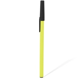 Yellow / black Stick Custom Imprinted Pen