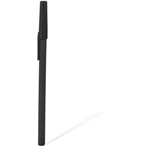 Black Stick Custom Imprinted Pen