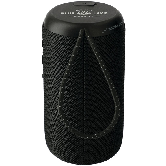Black - High Sierra Kodiak Waterproof Outdoor Custom Bluetooth Speaker