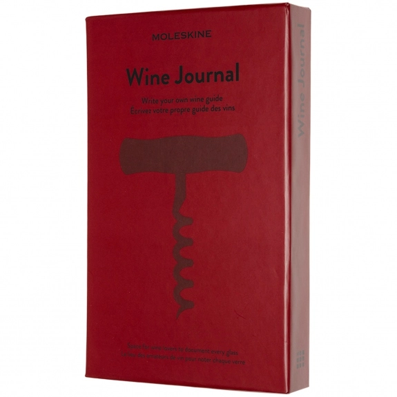 Packaging - Moleskine Wine Tasting Custom Journal - 5.5"w x 8.5"h