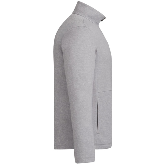 Side - Merritt Eco Knit Branded Full Zip Jacket - Men's
