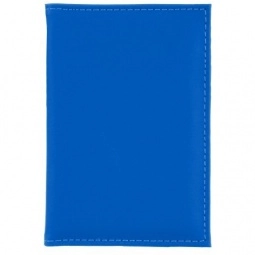 Blue - Soft Touch RFID Custom Passport Cover