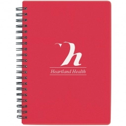 Red Pocket Buddy Promo Notebook w/ Zip-lock Pouch - 5"w x 7"h