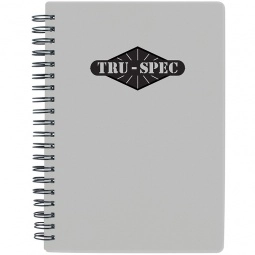 Silver Pocket Buddy Promo Notebook w/ Zip-lock Pouch - 5"w x 7"h