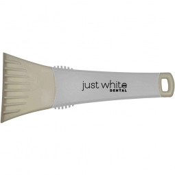 White Great Lakes Promotional Ice Scraper - 10"
