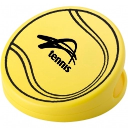 Yellow Tennis Ball Shaped Keep-It Custom Bag Clip