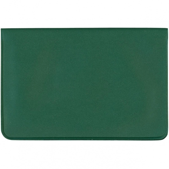 Green Jumbo Vinyl Fold-Over Custom Card Case