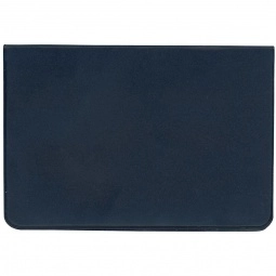 Navy Blue Jumbo Vinyl Fold-Over Custom Card Case