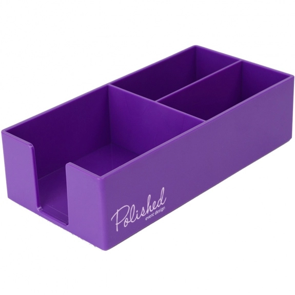 Purple Full Color Vibrant Desktop Custom Organizer