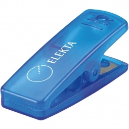 Blue Snack-In Custom Chip Clip - 2.75"