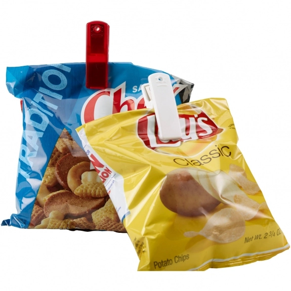 In Use Snack-In Custom Chip Clip - 2.75"