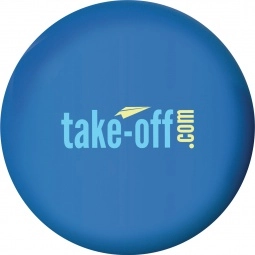Blue Squeezable Round Logo Stressball