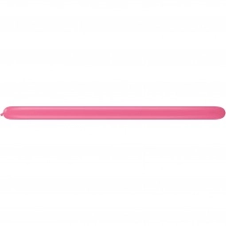 Rose Pink Adwave Latex Promotional Balloons - 2" x 60" - Fashion