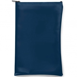 Navy Blue Vinyl Custom Bank Bag
