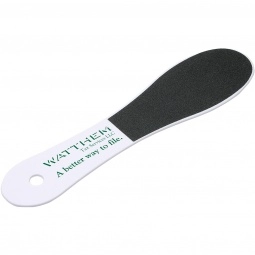 White - Smooth Moves Promotional Foot File